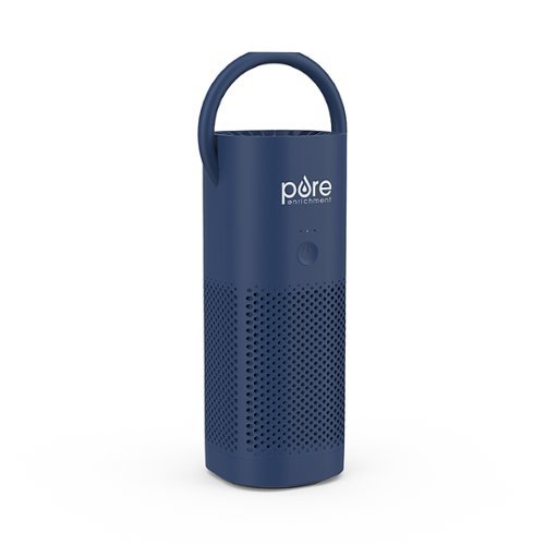 Pure Enrichment True HEPA Small & Portable Air Purifier for On-The-Go Use - Blue - Blue
