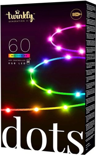 Twinkly Dots 60 RGB LED USB Flexible Light String (Gen II) - Multi WHERE TO BUY