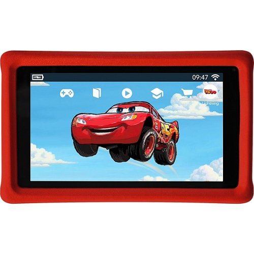 Pebble Gear - Disney Cars 7" Kids Tablet - Red