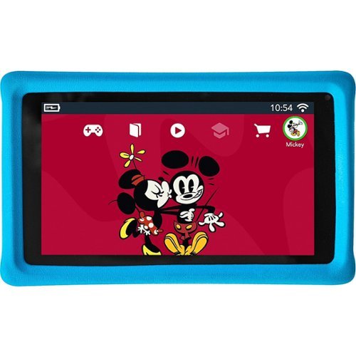 Pebble Gear - Disney Mickey and Friends 7" Kids Tablet - Blue