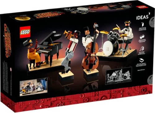LEGO Ideas Jazz Quartet 21334 WORLDWIDE DELIVERY