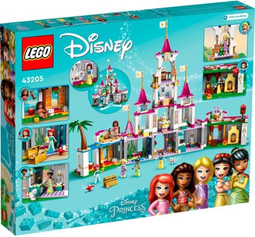 LEGO Disney Princess Ultimate Adventure Castle 43205 WORLDWIDE DELIVERY