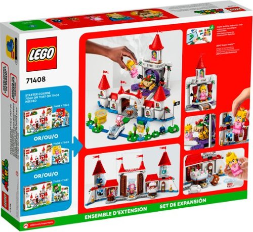 LEGO Super Mario Peach’s Castle Expansion Set 71408 WORLDWIDE DELIVERY