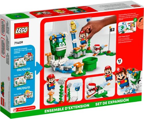 LEGO Super Mario Big Spike’s Cloudtop Challenge Expansion Set 71409 WORLDWIDE DELIVERY