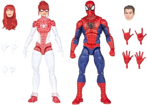 Marvel Legends Series Spider-Man and Marvel’s Spinneret