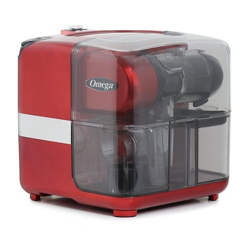 

Omega - Cold Press 365® Masticating Slow Juicer with OnBoard Storage, Red - Red