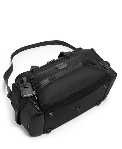 TUMI Alpha Bravo Mason Duffel Bag - Black WORLDWIDE DELIVERY