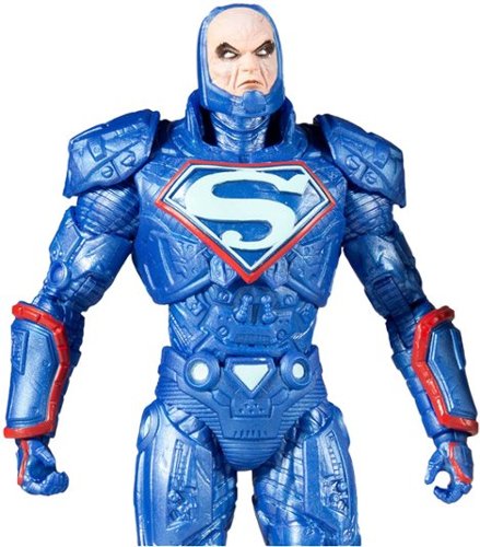 McFarlane Toys DC Multiverse - 7  Lex Luthor in Power Suit (Blue Suit w/ Throne) Figure GLOBAL SHIPPING
