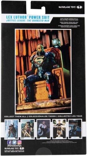 McFarlane Toys DC Multiverse - 7  Lex Luthor in Power Suit (Blue Suit w/ Throne) Figure BUY IN AUSTRALIA