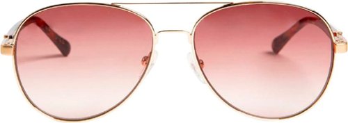 

Bruno Magli - Costa-Unisex Full Rim Metal Aviator Sunglass Frame with Acetate Temples and a Spring Hinge - Gold