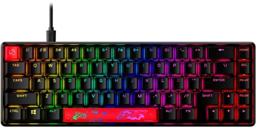 HyperX Alloy Origins 65% Compact Wired Mechanical Aqua Tactile Switch Gaming Keyboard with RGB Lighting - Black BUY IN UAE