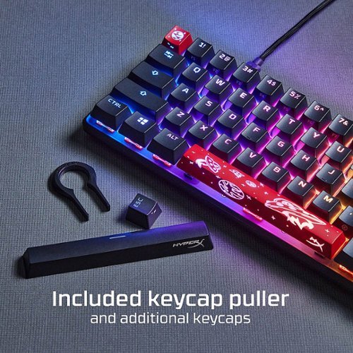 HyperX Alloy Origins 65% Compact Wired Mechanical Aqua Tactile Switch Gaming Keyboard with RGB Lighting - Black BUY ONLINE