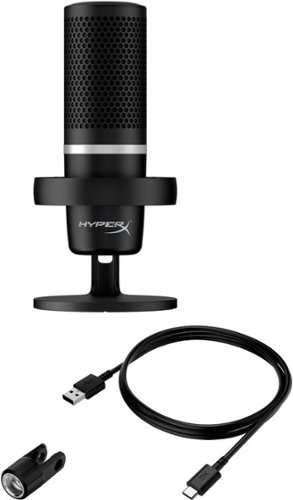 HyperX Duocast Wired Cardioid Omnidirectional USB Condenser Microphone WHERE TO BUY