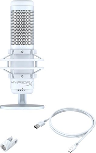 HyperX QuadCast S Wired Multi-Pattern USB Electret Condenser Microphone BUY IN MIDDLE EAST