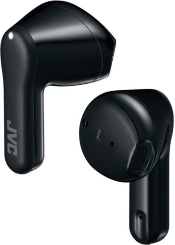  JVC - True Wireless Headphones Earbud Style - Black