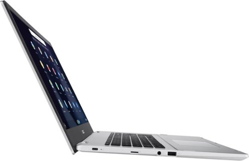 ASUS 17.3 Chromebook - Intel Celeron N4500 - 4GB Memory - 64GB eMMC - Transparent Silver BUY ONLINE