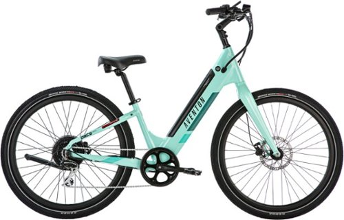 

Aventon - Pace 500.2 Step-Through Ebike w/ 40 mile Max Operating Range and 28 MPH Max Speed - Small/Medium - Celeste