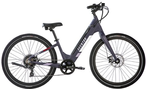 

Aventon - Pace 350.2 Step-Through Ebike w/ 40 mile Max Operating Range and 20 MPH Max Speed - Medium/Large - Plum Purple