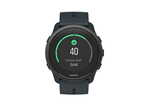 SUUNTO - 5 Peak 43mm Lightweight Multi-Sport GPS Watch with Wrist Heart Rate - Cave Green