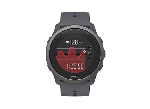 SUUNTO - 5 Peak 43mm Lightweight Multi-Sport GPS Watch with Wrist Heart Rate - Dark Heather