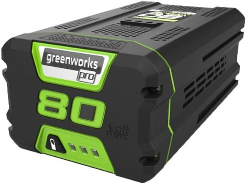 Greenworks - 80 Volt 2Ah Battery (Charger not included) - Green