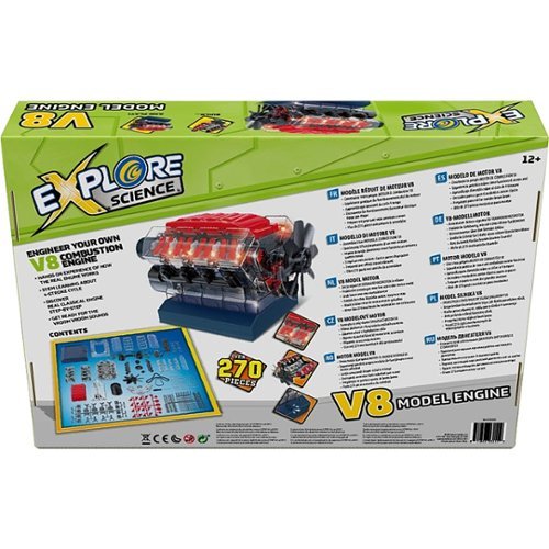 Explore Scientific Explore Science V8 Model Engine Set SHOP ONLINE