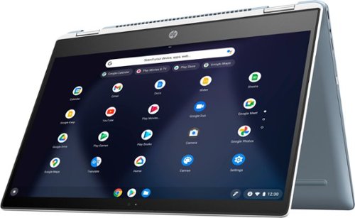 HP 2-in-1 14 Touch-Screen Chromebook - Intel Celeron - 4GB Memory - 64GB eMMC - Natural Silver GLOBAL SHIPPING