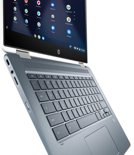 HP 2-in-1 14 Touch-Screen Chromebook - Intel Celeron - 4GB Memory - 64GB eMMC - Natural Silver WHERE TO BUY