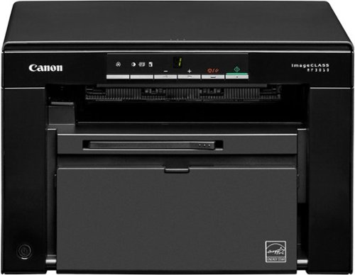 Canon - imageCLASS MF3010VP Wired -and-White All-In-One Laser Printer - Black-Front_Standard