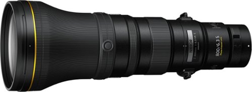 NIKKOR Z 800mm f/6.3 VR S Super-Telephoto Lens for Nikon Z-Series Mirrorless Cameras - Black