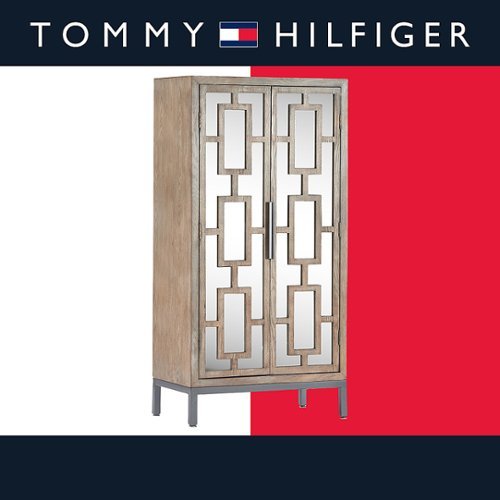 

Tommy Hilfiger - Hayworth Tall 2-Door Accent Cabinet - Ash Gray
