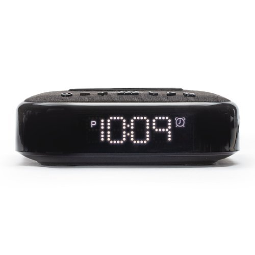  iHome - TIMEBASE II Dual Charging Bluetooth Alarm Clock - Black
