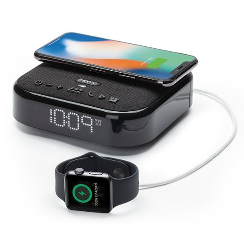 iHome TIMEBASE II Dual Charging Bluetooth Alarm Clock - Black HOW TO BUY