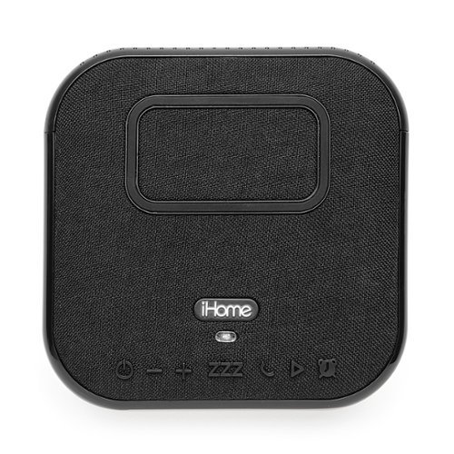 iHome TIMEBASE II Dual Charging Bluetooth Alarm Clock - Black WORLDWIDE DELIVERY