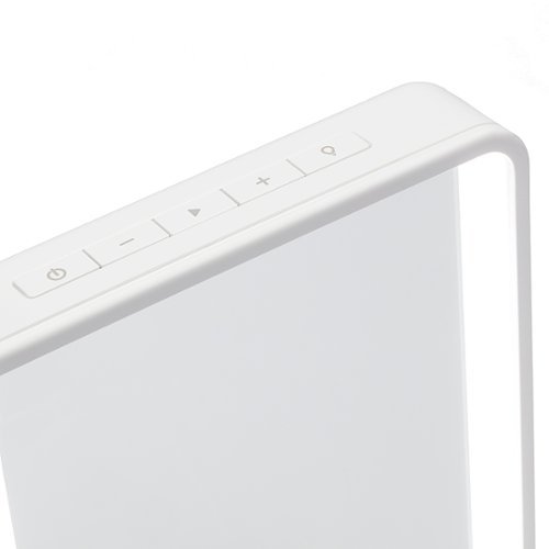 iHome PORTABLE Portable Lighted Vanity Mirror with Bluetooth Speaker - White BUY IN EUROPE