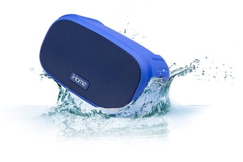 iHome Water & Shock Resistant BT Speaker - Blue BUY ONLINE