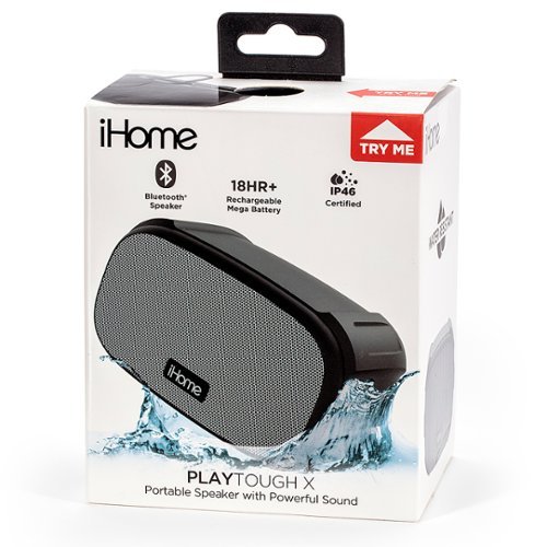 iHome Water & Shock Resistant BT Speaker - Black HOW TO BUY