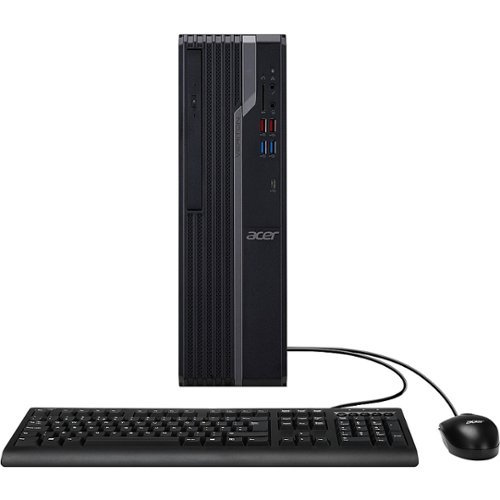 Image of Acer - Veriton X4680G Desktop - Intel i5-11400 - 8 GB Memory - 256 GB SSD - Black