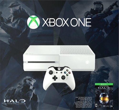  Microsoft - Xbox One 500GB Special Edition Halo: The Master Chief Collection Bundle