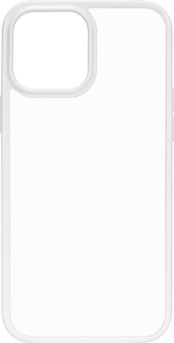 Modal™ - Hard-Shell Case for iPhone 13 Pro Max & iPhone 12 Pro Max - White/Clear