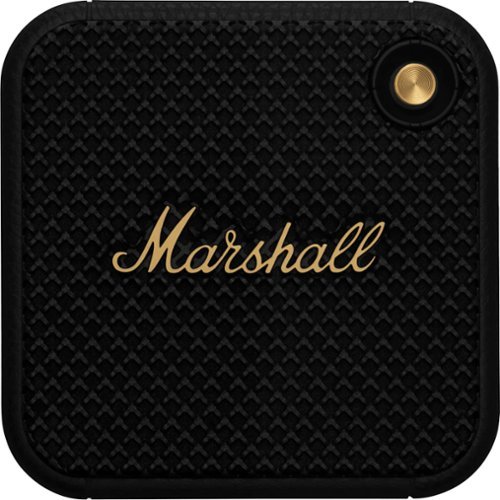  Marshall - WILLEN PORTABLE BLUETOOTH SPEAKER - Black/Brass