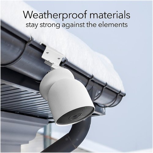 Wasserstein Gutter Mount for Google Nest Cam (Battery) - White BUY IN CANADA