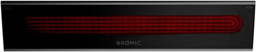 Bromic Heating - Patio Heater - Platinum Smart Heat Electric - 2300W - 220V-240V - Black