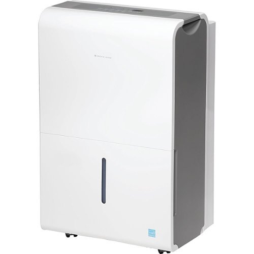Image of Arctic Wind - 50 Pint Flat Panel Dehumidifier with Pump - White