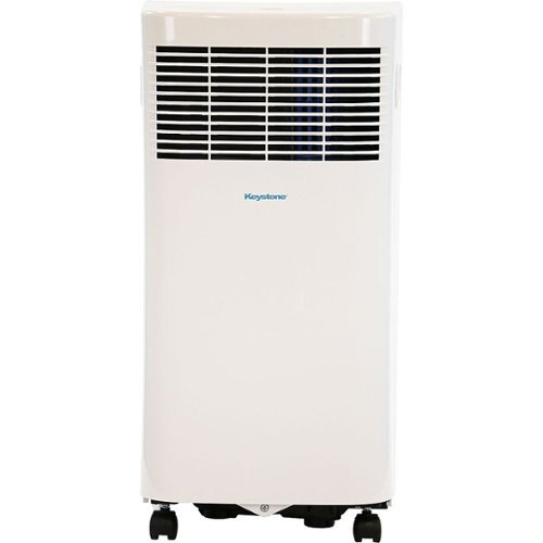 

Keystone - 200 Sq. Ft. Portable Air Conditioner with Dehumidifer - White