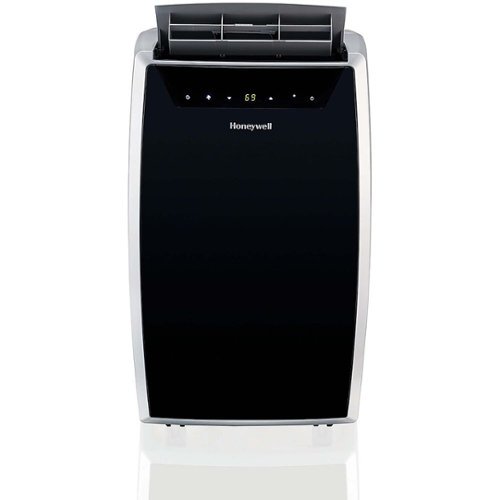 Honeywell - Classic 700 Sq. Ft. Portable Air Conditioner with Dehumidifier - Black-Front_Standard 