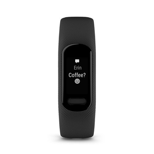 Garmin vívosmart 5 Smart Fitness Tracker + Heart Rate Large - Black GLOBAL SHIPPING