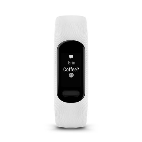 Garmin vívosmart 5 Smart Fitness Tracker + Heart Rate Small/Medium - White GLOBAL SHIPPING