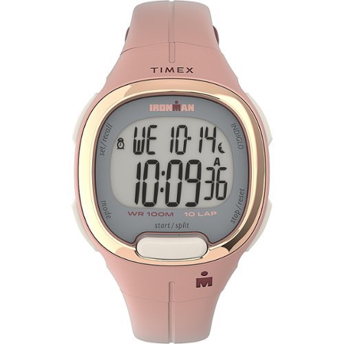 TIMEX Women's IRONMAN Transit 33mm Watch - Pink/Rose Gold-Tone