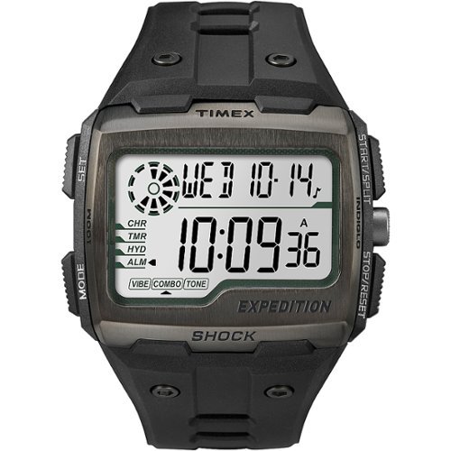 Timex men's Expedition Grid Shock 50mm Watch - Black